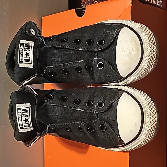 Converse Chuck Taylor Mid black/grey 9m - Picture 2 of 5
